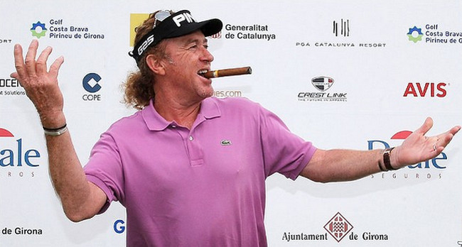 Miguel Ángel Jiménez wins the Open de España at PGA Catalunya in 2014